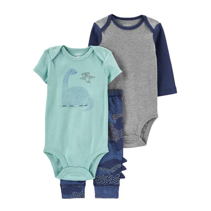 Spring Autumn Baby Clothing Set - 3 Pieces for Infants